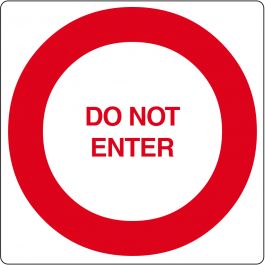 "Do not enter"-sticker (Maxi-Loka Premium)