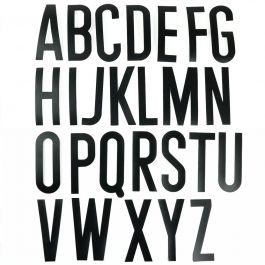 Set magnetische letters (alfabet)