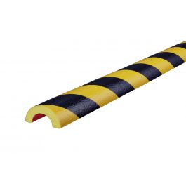 Knuffi stootrand leidingprofiel type R30 – geel-zwart – 5 meter