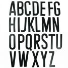 Set zelfklevende letters (alfabet)