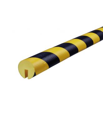 Knuffi stootrand randprofiel type B – geel-zwart – 5 meter