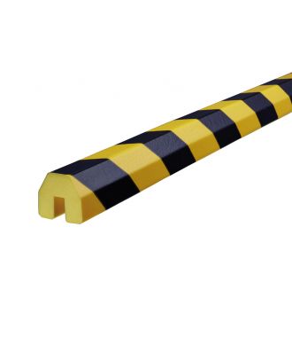 Knuffi stootrand randprofiel type BB – geel-zwart – 5 meter
